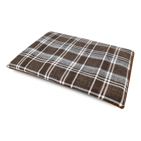 Hundedecke - Hundematte - Fleece - doppelseitig - braun - div. Größen